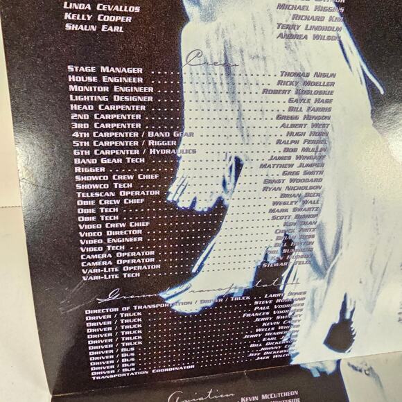 1994 Reba McEntire Starstruck Tour Program Book 14x11" Country Music Concert - Picture 15 of 16